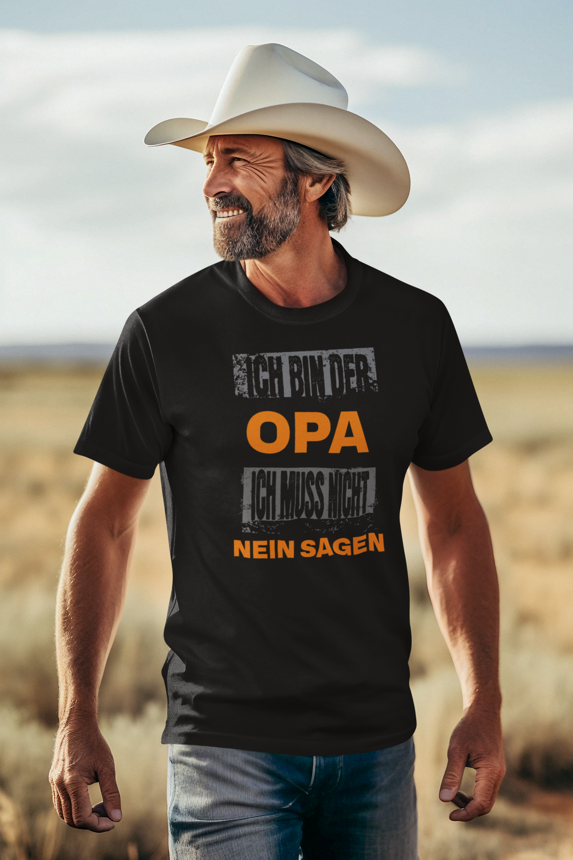 Opa Cowboy - So sieht ein cooler Opa aus